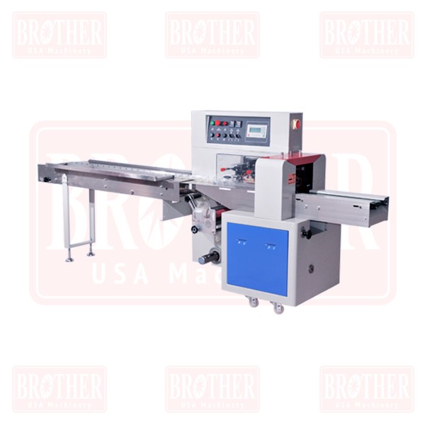 DS-250X Good Quality Automatic Horizontal Pillow Roll Nut/Candy/Bread  Packaging Sealing Machine